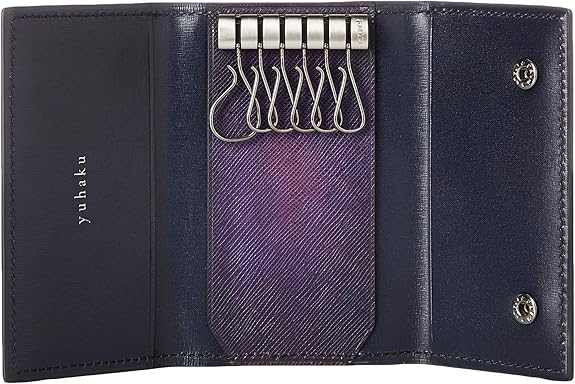 yuhaku レザー キーケース YEV170 YEV170 キーケース | 美しい色彩の革財布、革製品通販｜yuhaku